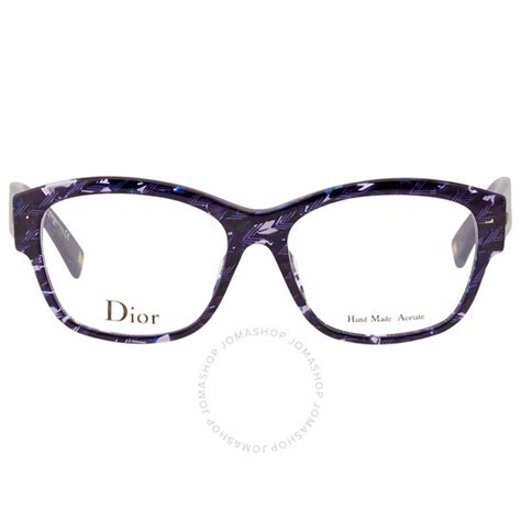 Dior Demo Square Ladies Eyeglasses CD3252 04P5 54/16